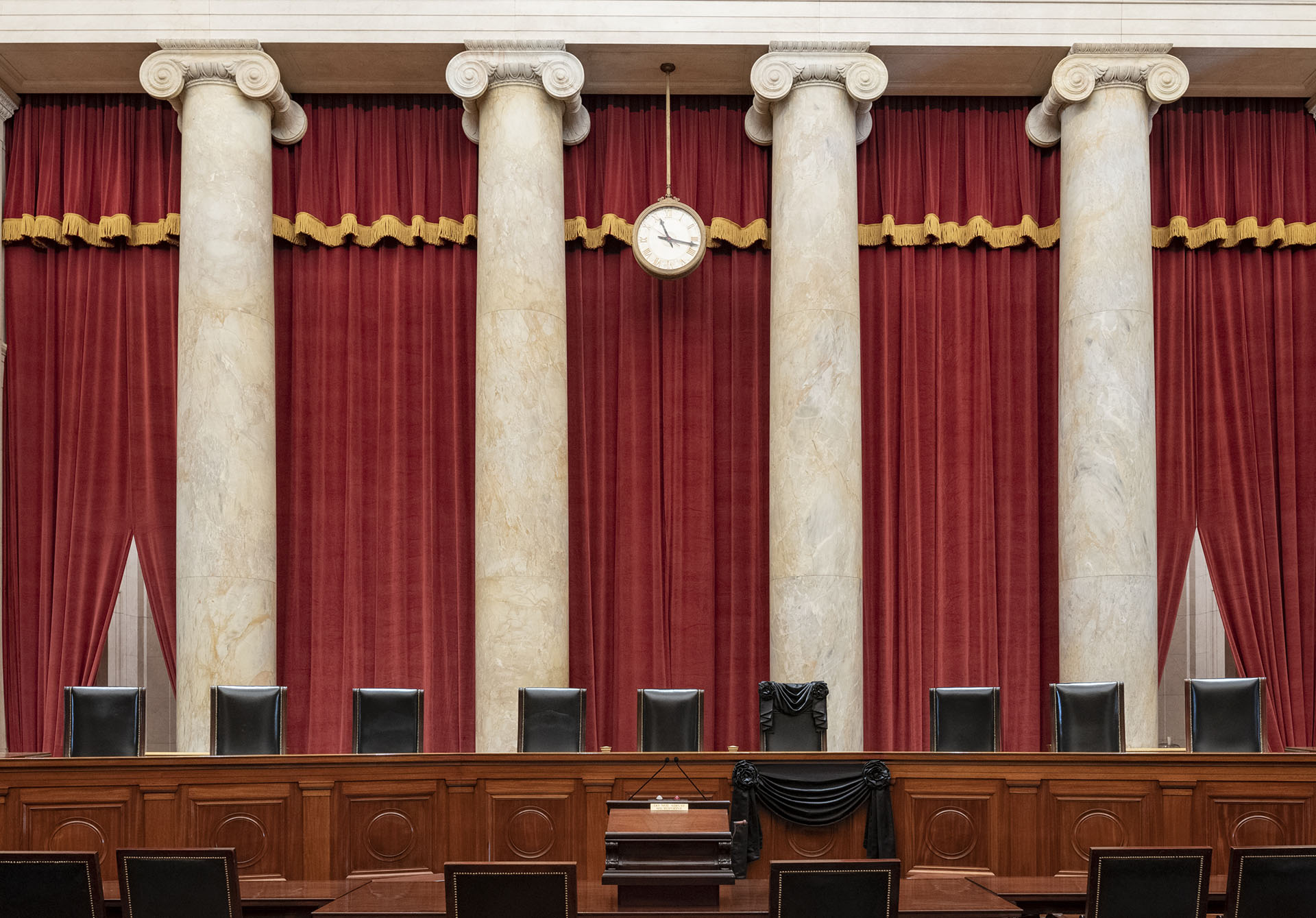 US supreme court chamber